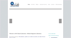 Desktop Screenshot of mdlaboratories.net