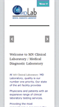 Mobile Screenshot of mdlaboratories.net